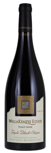 2010 WillaKenzie Estate Triple Black Slopes Pinot Noir, 750ml