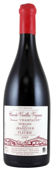 2009 Domaine De La Grand Cour (Jean-Louis Dutraive) Fleurie Vieille Vignes Terroir Champagne, 750ml