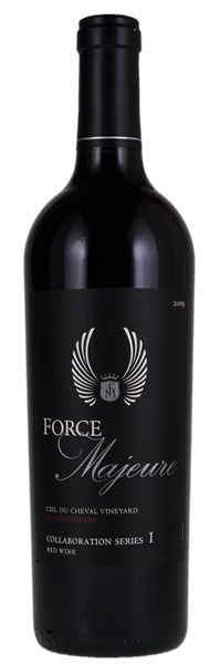 2009 Force Majeure Vineyards Ciel Du Cheval Vnyd Collaboration Series I, 750ml