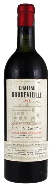 1961 Château Roquevieille, 750ml