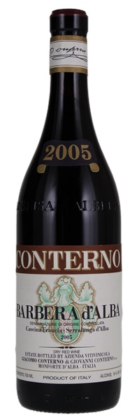 2005 Giacomo Conterno Barbera d'Alba Francia, 750ml