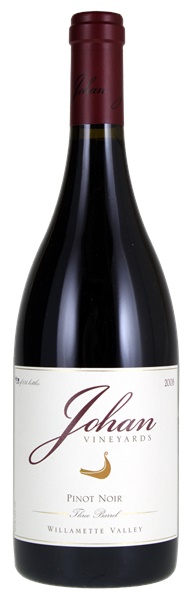 2008 Johan Vineyards Three Barrel Pinot Noir, 750ml