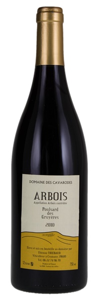 2010 Domaine des Cavarodes (Etienne Thiebaud) Arbois Poulsard des Gruyeres, 750ml