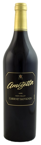 2003 Amizetta Vineyards Cabernet Sauvignon, 750ml