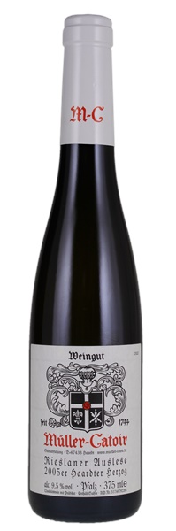 2005 Müller-Catoir Haardter Herzog Rieslaner Auslese #22, 375ml