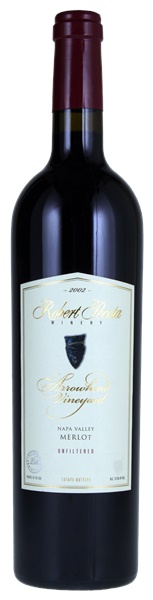 2002 Robert Pecota Arrowhead Vineyard Merlot, 750ml