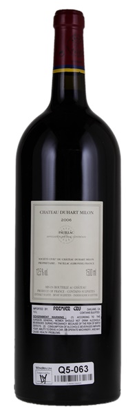 2006 Château Duhart-Milon-Rothschild, 1.5ltr