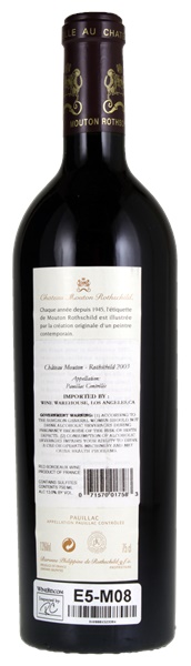 2003 Château Mouton Rothschild