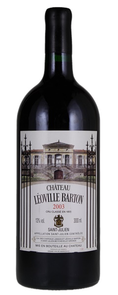 2003 Château Leoville-Barton, 3.0ltr