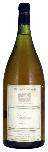 1980 Sterling Vineyards Napa Valley Chardonnay, 1.5ltr