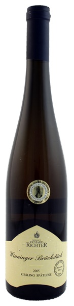 2005 Richard Richter Winninger Brueckstueck Riesling Spatlese #6, 750ml