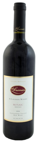 2001 De Lorimier Mosaic, 750ml