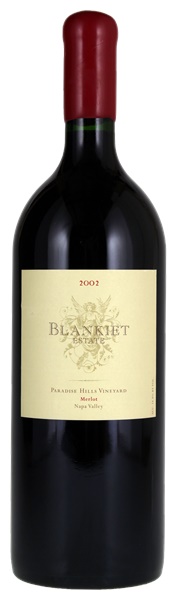 2002 Blankiet Estate Paradise Hills Vineyard Merlot, 1.5ltr