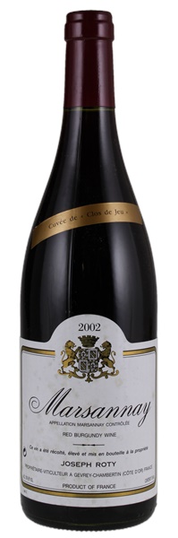 2002 Joseph Roty Marsannay Clos De Jeu, 750ml