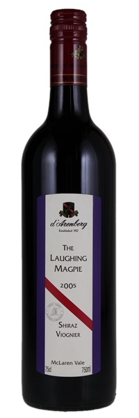 2005 d'Arenberg The Laughing Magpie Shiraz-Viognier (Screwcap), 750ml