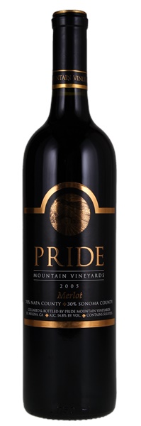 2005 Pride Mountain Merlot, 750ml