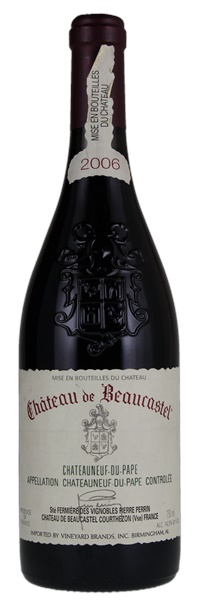 2006 Chateau de Beaucastel Châteauneuf-du-Pape, 750ml