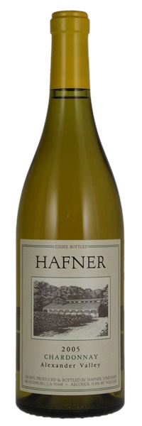 2005 Hafner Chardonnay, 750ml