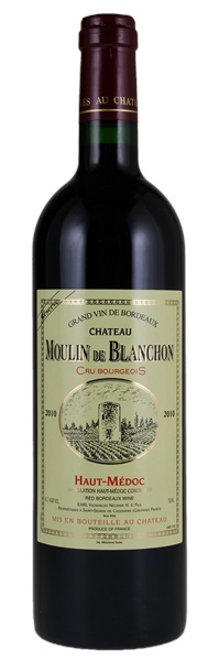 2010 Château Moulin de Blanchon Reserve, 750ml