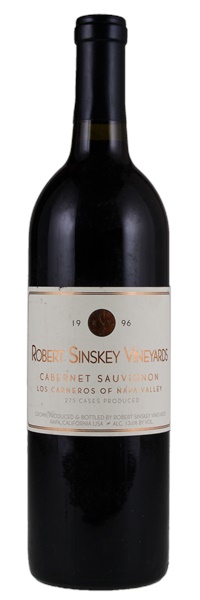 1996 Robert Sinskey Los Carneros Cabernet Sauvignon, 750ml