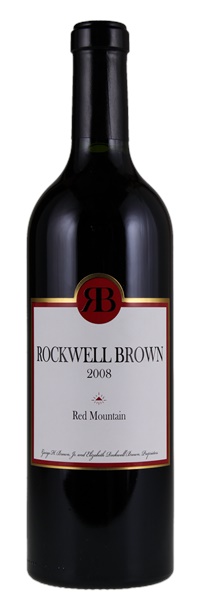 2008 Rockwell Brown Red Mountain, 750ml