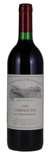 2000 Burge Family Winemaker's Garnacha Old Vine Grenache, 750ml