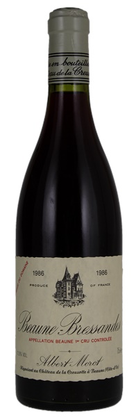 1986 Albert Morot Beaune Les Bressandes, 750ml