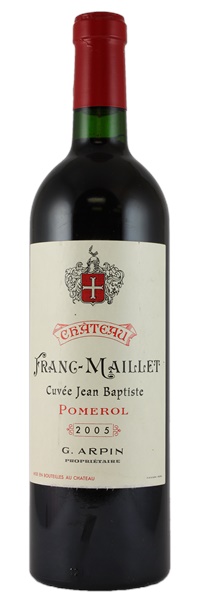 2005 Château Franc-Maillet Cuvee Jean Baptiste, 750ml