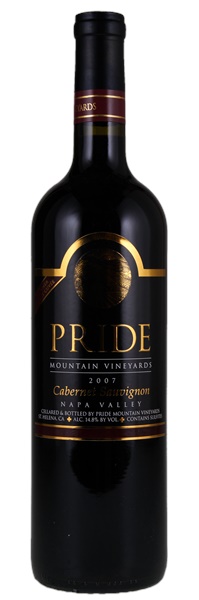 2007 Pride Mountain Vintner Select Cuvee Cabernet Sauvignon, 750ml
