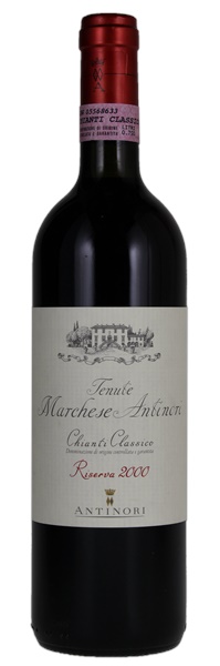 2000 Marchesi Antinori Chianti Classico Marchese Antinori Riserva, 750ml