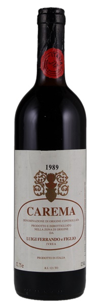 1989 Luigi Ferrando Carema Etichetta Nera (Black Label), 750ml