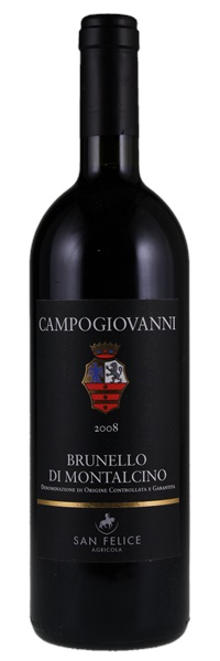 2008 Campogiovanni Brunello di Montalcino, 750ml