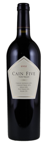 2002 Cain Five, 750ml