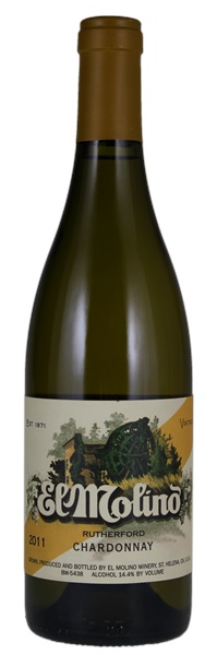 2011 El Molino Chardonnay, 750ml