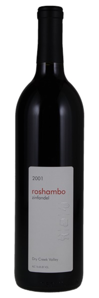 2001 Roshambo Winery Dry Creek Valley Zinfandel, 750ml