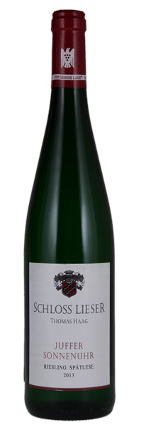 2013 Schloss Lieser Brauneberger Juffer-Sonnenuhr Riesling Spatlese, 750ml