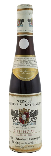 1983 Weingut Freiherr Zu Knyphausen Erbacher Steinmorgen Riesling Eiswein, 375ml