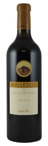 2003 Bodegas Emilio Moro Malleolus de Valderramiro, 750ml