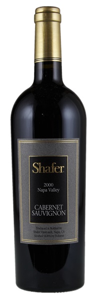 2000 Shafer Vineyards Cabernet Sauvignon, 750ml