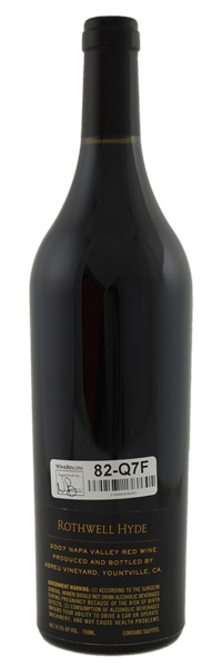 2007 Abreu Rothwell Hyde, 750ml