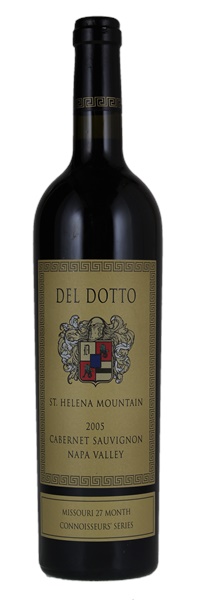 2005 Del Dotto Connoisseurs' Series Missouri 27 Month Cabernet Sauvignon, 750ml