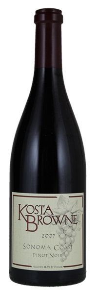 2007 Kosta Browne Sonoma Coast Pinot Noir, 750ml