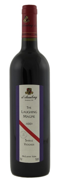 2003 d'Arenberg The Laughing Magpie Shiraz-Viognier, 750ml