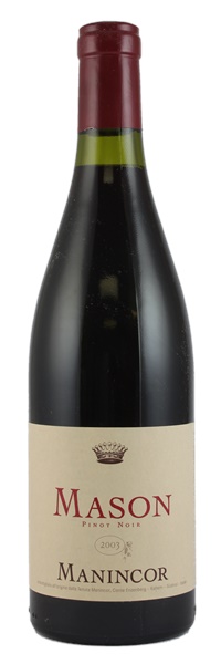 2003 Manincor Mason Pinot Noir, 750ml