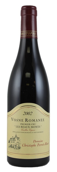 2002 Christophe Perrot-Minot Vosne-Romanee Les Beaux Monts, 750ml