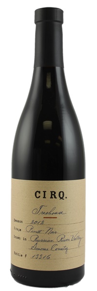 2012 Cirq Treehouse Vineyard Pinot Noir, 750ml