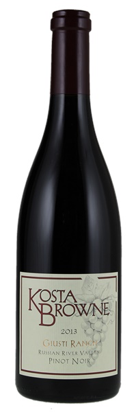 2013 Kosta Browne Giusti Ranch Pinot Noir, 750ml