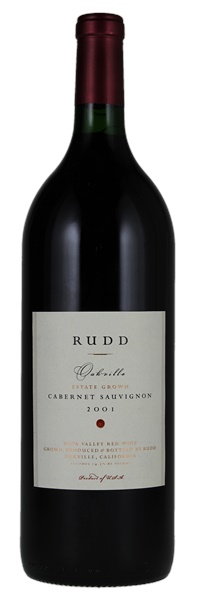 2001 Rudd Estate Oakville Estate Grown Cabernet Sauvignon, 1.5ltr