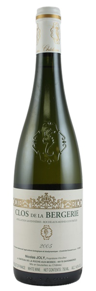 2005 Nicolas Joly Roche Aux Moines  Savennieres Clos De La Bergerie, 750ml