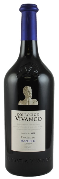 2007 Dinastia Vivanco Rioja Colecction Vivanco Parcelas De Mazuelo, 750ml